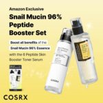 COSRX Snail Mucin 96% Peptide Booster Set, Self Care Gift Set for Women | Amazon... - Image 3