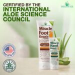 Miracle Foot Repair Cream, Foot Cream For Dry Cracked Feet, 8 Oz & 1 Oz | Miracl... - Image 3