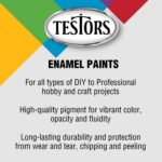 Testors Null 1144TT Enamel Paint, 1/4 oz Glass Bottle, Gold - Image 4