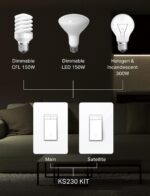 Kasa Smart 3-Way Dimmer Switch Kit, KS230 KIT v2, Need Neutral Wire | 2.4GHz Wi-... - Image 6
