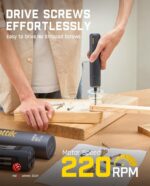 Fanttik S1 Pro Electric Screwdriver, Power Screwdriver | 16 S2 Steel Bits, 3 Tor... - Image 6