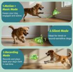 GUKCO Interactive Moving Dog Toys – Plush Chew Toy with Bouncing Ball, Music & R... - Image 3