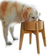 Elevated Dog Bowls for Large Breed - 15-Inch High - 74oz | Raised Dog Bowl Stand... - Image 7