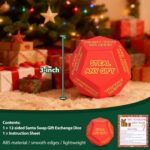 Santa Swap Gift Exchange Dice Christmas Stuffers White Elephant Dice Games | Chr... - Image 4