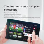 YoloLiv YoloBox Pro, All-in-one Portable Multi-Cam Live Streaming Switcher | 8''... - Image 6