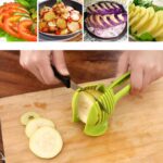 Lemon & Tomato Food Tongs - Manual Fruit Tool, Round Fruit & Vegetable Cutting H... - Image 8