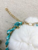 Flower Bib Statement Necklace Chunky Flower Statement Necklace Drama Bib Collar ... - Image 4