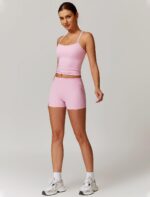 QBGJTD Two Piece Workout Sets For Women Tank Top Matching High Waist Booty Lifti... - Image 6