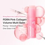 medicube PDRN Pink Collagen Volume Multi Balm Stick - Face & Body Balm | Volufil... - Image 3