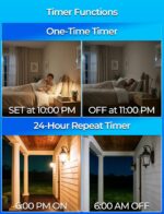 ILC RGB LED Light Bulb, Color Changing Light Bulb, 40W Equivalent, 450LM, 2700K ... - Image 6
