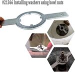 21366 Spanner Wrench for Kenmore/Whirlpool Washer HD Tub Nut | TB123A Compatible... - Image 4