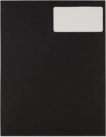 JAM PAPER Shipping Address Labels - Standard Mailing - 2 x 4 - Black - 120/Pack - Image 7