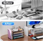 gianotter 4-Tier Paper Organizer With Magazine Holder | Desk Organizers and Acce... - Image 3
