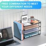 gianotter 4-Tier Paper Organizer With Magazine Holder | Desk Organizers and Acce... - Image 4