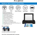 Epson Workforce WF-110 Wireless Color Mobile Printer,White, Small,Black - Image 3