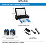 Epson Workforce WF-110 Wireless Color Mobile Printer,White, Small,Black - Image 4