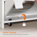 HOOBRO Dog Feeding Station with Storage and Hooks, Dog Food Storage Cabinet with... - Image 9
