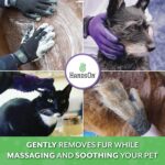 H HandsOn Pet Grooming Gloves - Patented #1 Ranked, Award Winning Shedding, Bath... - Image 3
