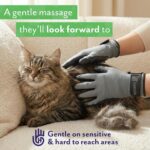 H HandsOn Pet Grooming Gloves - Patented #1 Ranked, Award Winning Shedding, Bath... - Image 9