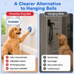 ChunHee Dog Training Bells for Door - Dog Door Bell for with 36 Custom Sounds | ... - Image 5