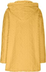 GOHRSHA Womens Fuzzy Sherpa Jacket Fashion Casual Long Sleeve Open Front Button ... - Image 8