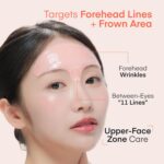 TEREZ & HONOR Retinol PDRN Forehead Wrinkle Patches - Korean Hydrogel Mask for F... - Image 3