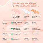 TEREZ & HONOR Retinol PDRN Forehead Wrinkle Patches - Korean Hydrogel Mask for F... - Image 5
