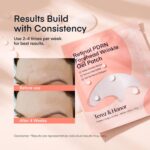 TEREZ & HONOR Retinol PDRN Forehead Wrinkle Patches - Korean Hydrogel Mask for F... - Image 6