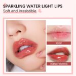 Hydrating Lip Glow Oil, Moisturizing Lip Glow Oil, Lip Plumper Gloss, Transparen... - Image 7