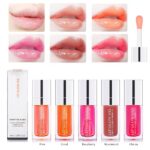Hydrating Lip Glow Oil, Moisturizing Lip Glow Oil, Lip Plumper Gloss, Transparen... - Image 8