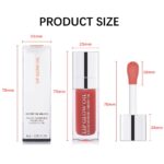 Hydrating Lip Glow Oil, Moisturizing Lip Glow Oil, Lip Plumper Gloss, Transparen... - Image 9
