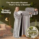 Super Blanky Wearable Blankets for Women & Men, Graduation Day Gift for Her, Coz... - Image 4