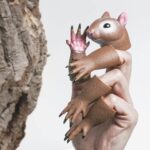 Squirrel Finger Puppet, Mini Animal Puppet for Storytelling, Party Favors and Qu... - Image 4