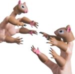 Squirrel Finger Puppet, Mini Animal Puppet for Storytelling, Party Favors and Qu... - Image 6