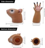 Squirrel Finger Puppet, Mini Animal Puppet for Storytelling, Party Favors and Qu... - Image 8