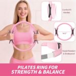 NANATI Pilates Kit, Home Pilates Workout Kit for Women, Pilates Equipment with 1... - Image 4