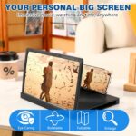 Big Screen Phone Magnifier, 2026 New 3D HD Screen Expander, Movie Screen Amplifi... - Image 3