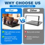 Big Screen Phone Magnifier, 2026 New 3D HD Screen Expander, Movie Screen Amplifi... - Image 6