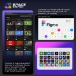 TreasLin/VSDinside Stream Dock XL Advanced Studio Controller, 32 Macro Keys, Tri... - Image 7