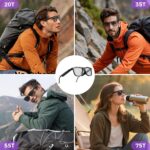 AI Smart Glasses Color-Change Lens,Translation Glasses with 164 Languages, Music... - Image 3