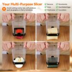 Fruit Slicer Cup for Strawberry, Banana, Hard-Boiled Egg - Detachable Cutter wit... - Image 8