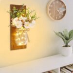Rustic Wall Sconces Mason Jar Sconces Handmade Wall Art Hanging Design with Remo... - Image 3
