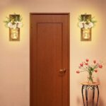 Rustic Wall Sconces Mason Jar Sconces Handmade Wall Art Hanging Design with Remo... - Image 5