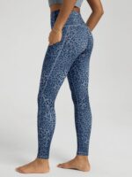 ODODOS Women's High Waisted Yoga Leggings with Pockets, Tummy Control Non See Th... - Image 4