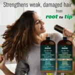 Tsubaki Strength Repair Shampoo & Conditioner for Damaged Hair, 16 fl oz - Image 3