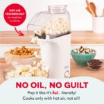Dash Fresh Pop Popcorn Maker, 16-Cup Hot Air Popper, White | Electric Popcorn Ma... - Image 5