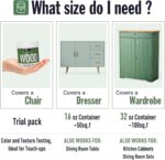 DWIL Matte Finish Furniture Paint - 5 Oz Black Paint for Wood Cabinets, Doors, T... - Image 7
