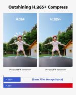 ANNKE 3K Lite Wired Security Camera System Outdoor, 8X 2MP Cameras, 1TB HDD | AI... - Image 5
