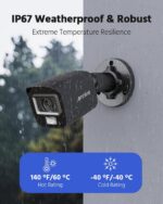 ANNKE 3K Lite Wired Security Camera System Outdoor, 8X 2MP Cameras, 1TB HDD | AI... - Image 7