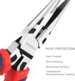 WORKPRO Pliers Set, 5-Piece Premium Cr-V Pliers Kit with Storage Pouch | 6 Inch ... - Image 3